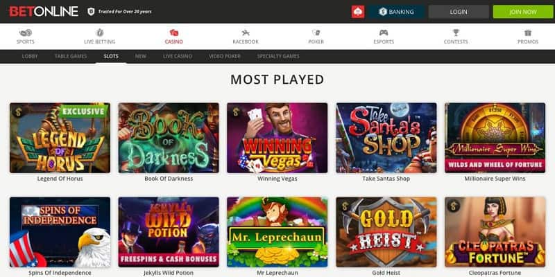 BetOnline Casino